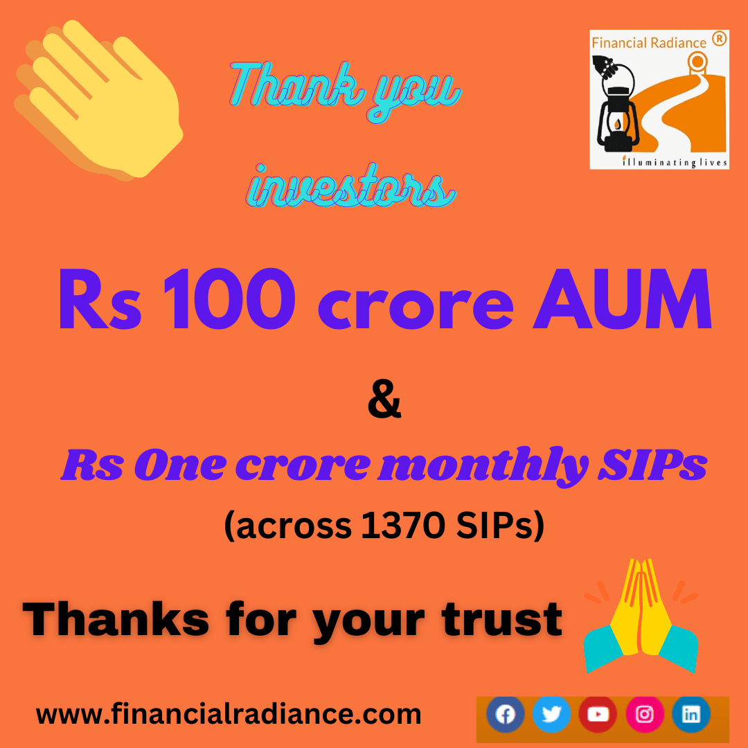 Financial Radiance Rs 100 crore AUM